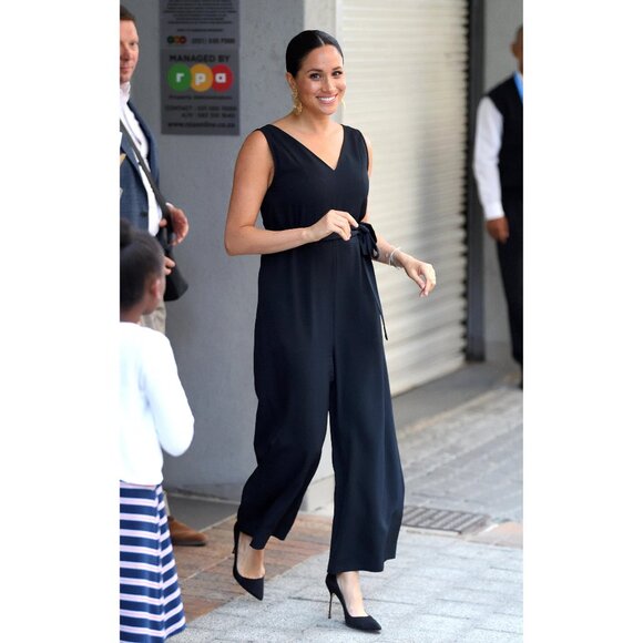 Everlane | US 4 | The Ultimate Jumpsuit with Belt Tie in Black - Picture 1 of 14